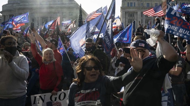 Miles marchan a favor de Trump en Washington el chiltepin