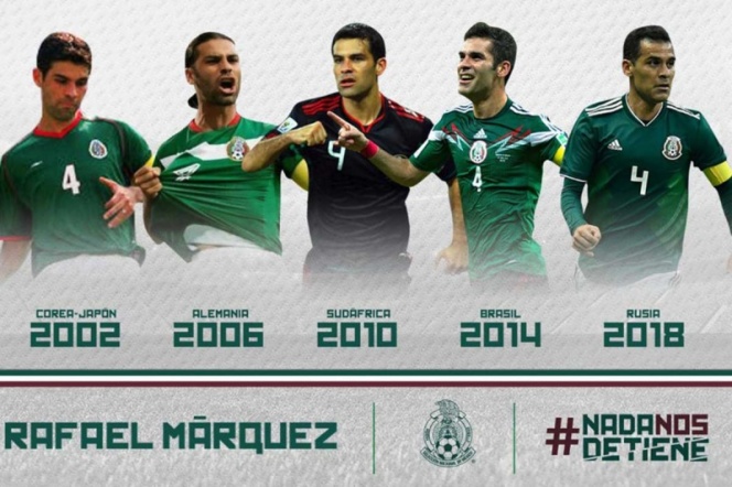 Rafa Márquez, el nuevo cinco copas el chiltepin