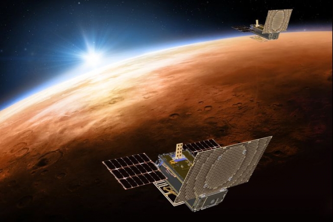 Satélites de la NASA se dirigen a Marte el chiltepin