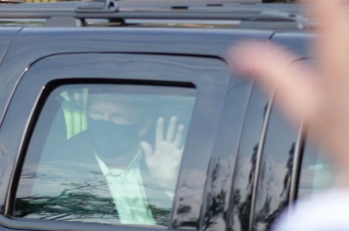 No le tengan miedo al covid-19, pide Donald Trump el chiltepin