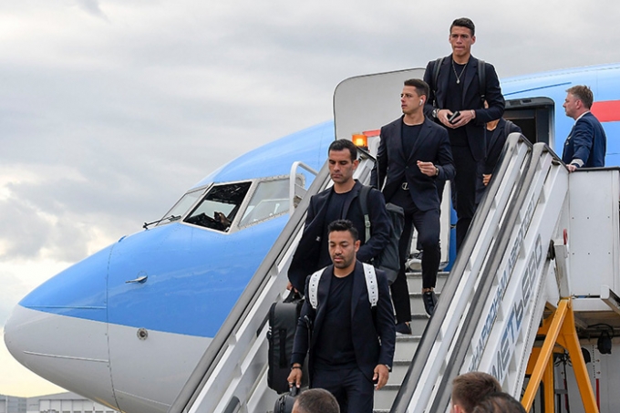 La Selección ya está en Rusia y llega optimista el chiltepin