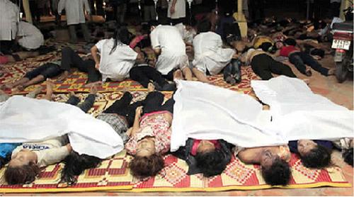 Suman 339 muertos en estampida en Camboya el chiltepin