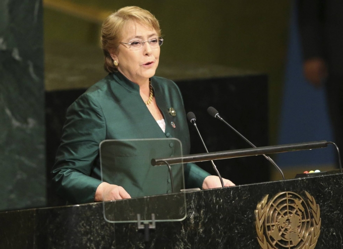 Michelle Bachelet defenderá los DDHH desde ONU el chiltepin
