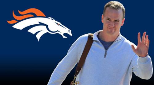 Peyton Manning a los Broncos de Denver el chiltepin
