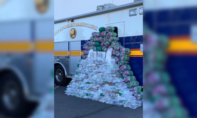 Hacen histórico decomiso de drogas en Los Ãngeles el chiltepin