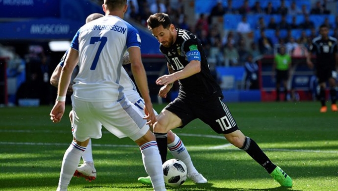 Islandia y Argentina empatan 1-1 en el Mundial el chiltepin