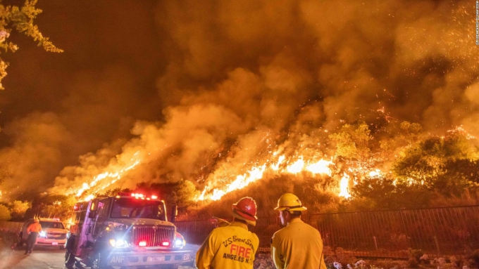 Los incendios en California cumplen un mes el chiltepin