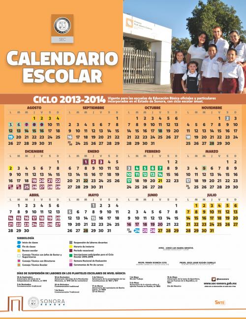 Calendario escolar cecytes sonora 2014 1040