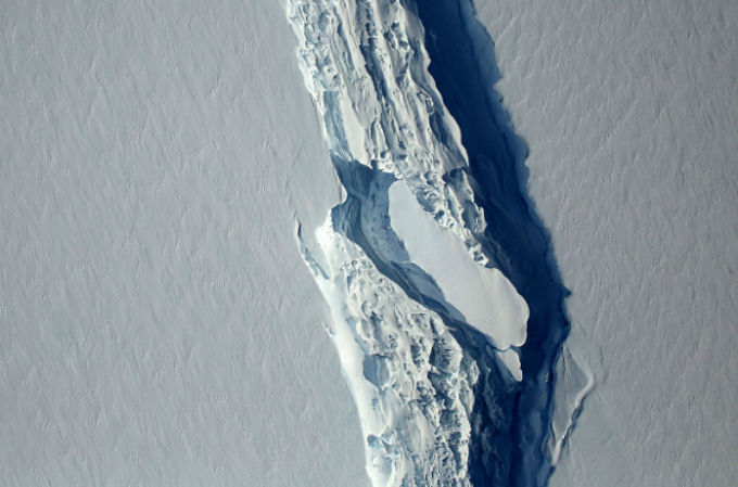 El mayor iceberg de la Antártida llegarÃa a su fin el chiltepin