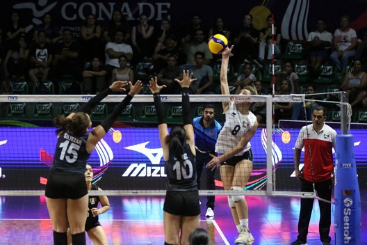 Gana México a honduras en la Panamericana de VolibolSub23 el chiltepin